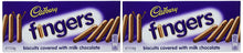 Load image into Gallery viewer, Cadbury Milk Chocolate Fingers 114g - Pack of 2
