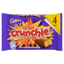 Load image into Gallery viewer, Cadbury Crunchie (4 x 26.1g Chocolate Bars) 104.4g UK / British Chocolate
