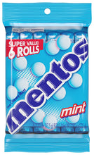 Load image into Gallery viewer, Mentos Chewy Mint Candy Roll, Peppermint, Stocking Stuffer, Gift, Holiday, Christmas
