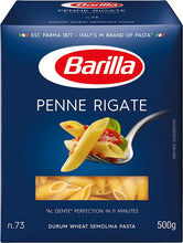 Load image into Gallery viewer, Barilla Penne Rigate 500 g
