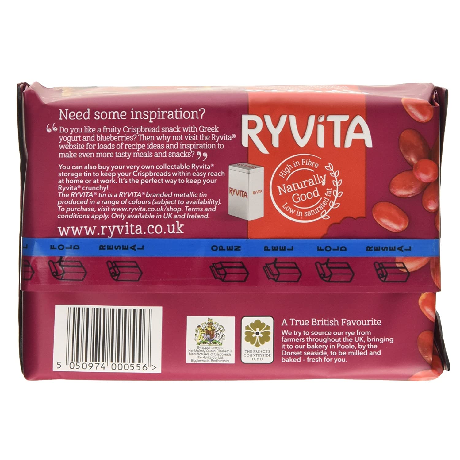 Ryvita Crispbread Sweet Onion Crackers - Morrisons Online