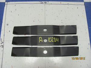 John Deere Rotary 10284-lot of 3-USA Blades, M136194 Lawnmower Parts