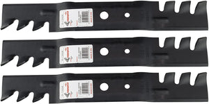 Rotary 12920 Pack of 3 Copperhead Mulching Blades - 17 X 0.678"