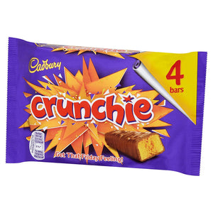 Cadbury Crunchie (4 x 26.1g Chocolate Bars) 104.4g UK / British Chocolate