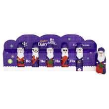 Load image into Gallery viewer, Cadbury Dairy Milk Mini Hollow Santas 5 X 15g (75g)
