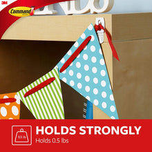 Load image into Gallery viewer, Command Mini Hooks, White, 6-Hooks, 8-Strips, Organize Damage-Free
