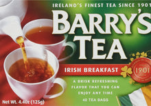 Load image into Gallery viewer, Barry&#39;s Tea, Irish Breakfast, 40 Tea Bags (Pack of 6)
