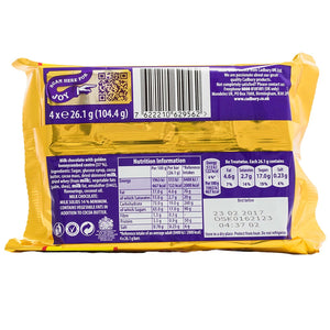 Cadbury Crunchie | 10 x 4 Bar Multipacks | 40 Bars Total