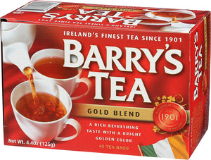 Barry's Tea, Gold Blend, 40-Count (Pack of 12)