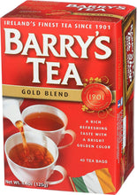 Load image into Gallery viewer, Barry&#39;s Tea, Gold Blend, 40-Count (Pack of 12)
