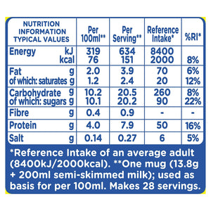 Nesquik Hot Chocolate Drink Mix, 400G