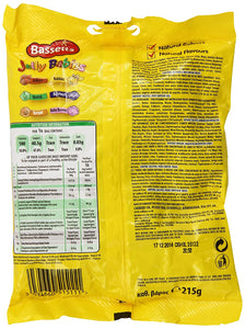 Bassetts Jelly Babies Bag, 190g