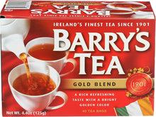 Load image into Gallery viewer, Barry&#39;s Tea, Gold Blend, 40-Count (Pack of 12)
