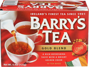 Barry's Tea, Gold Blend, 40-Count (Pack of 12)
