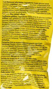 Bassetts Jelly Babies 190g Bag (Pack of 6)