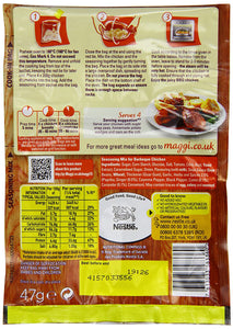 Maggi So Juicy Barbecue for Chicken 47 g (Pack of 16)