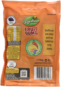 Rowntree's Fruit Gums Sweets Sharing Pouch, 150 g